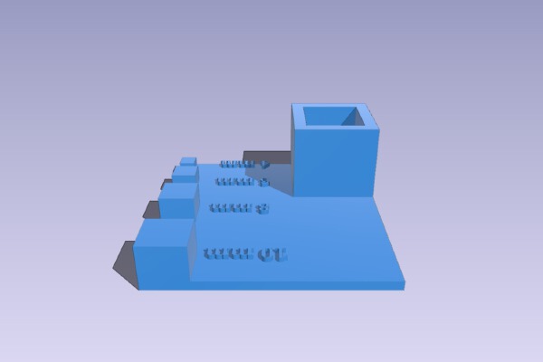 Filament extrusion test | 3d print model
