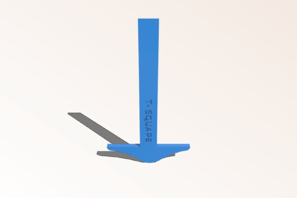 Mini T-Square | 3d print model