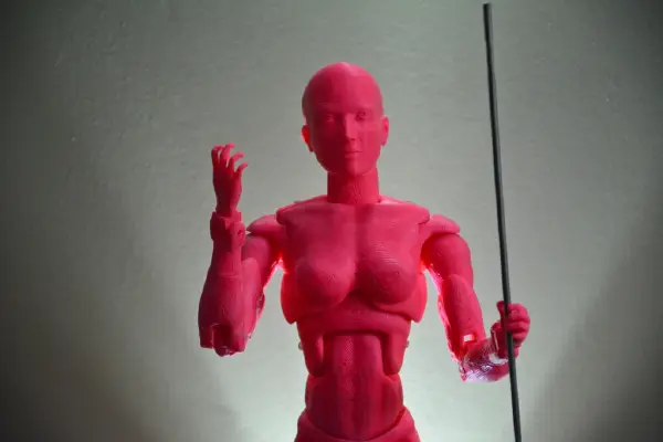 Female Action Figure | 3d print model