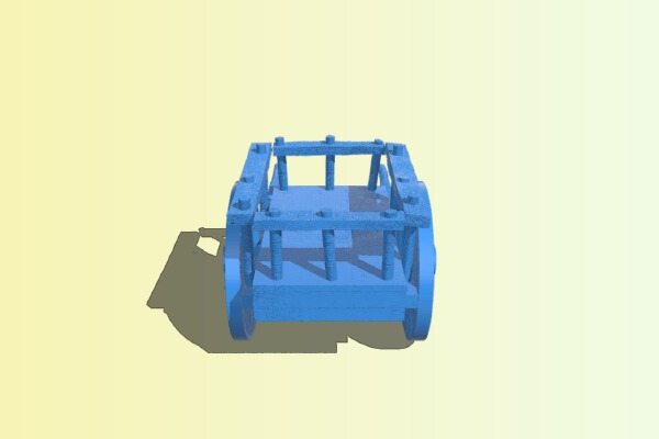 Gothic - Hand Cart - Stone Skull Studios | 3d print model