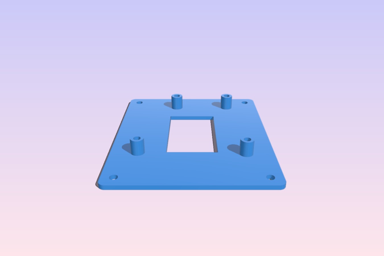 Mounting plate for Arduino UNO_Duemilanove_Diecimila