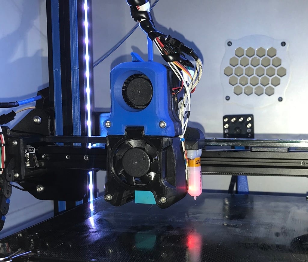 Voron afterburner Mount for Ender 3 - BL Touch