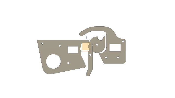 flipper style crossbow | 3d print model