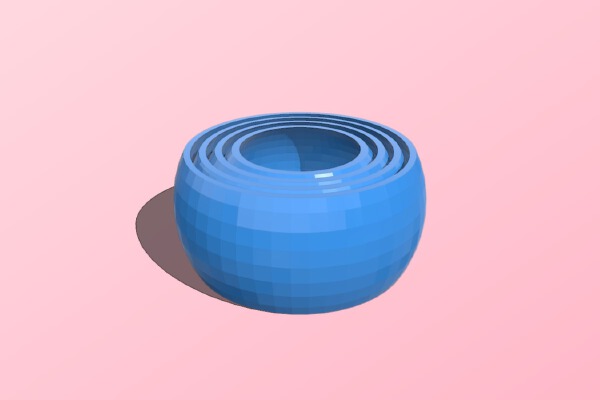 Onion - Fidget toy | 3d print model