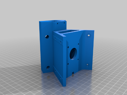 Kossel with tensioner_auto bed level (no probe) | 3d print model