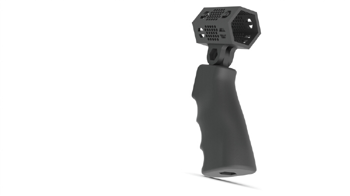 Shotgun Mic Shock Mount Grip | 3d print model