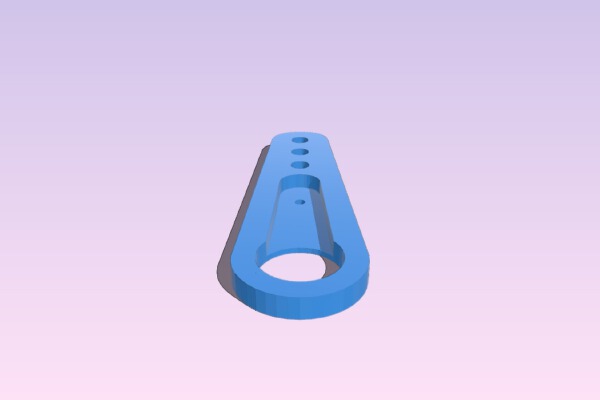 Servo 9g arm extender | 3d print model
