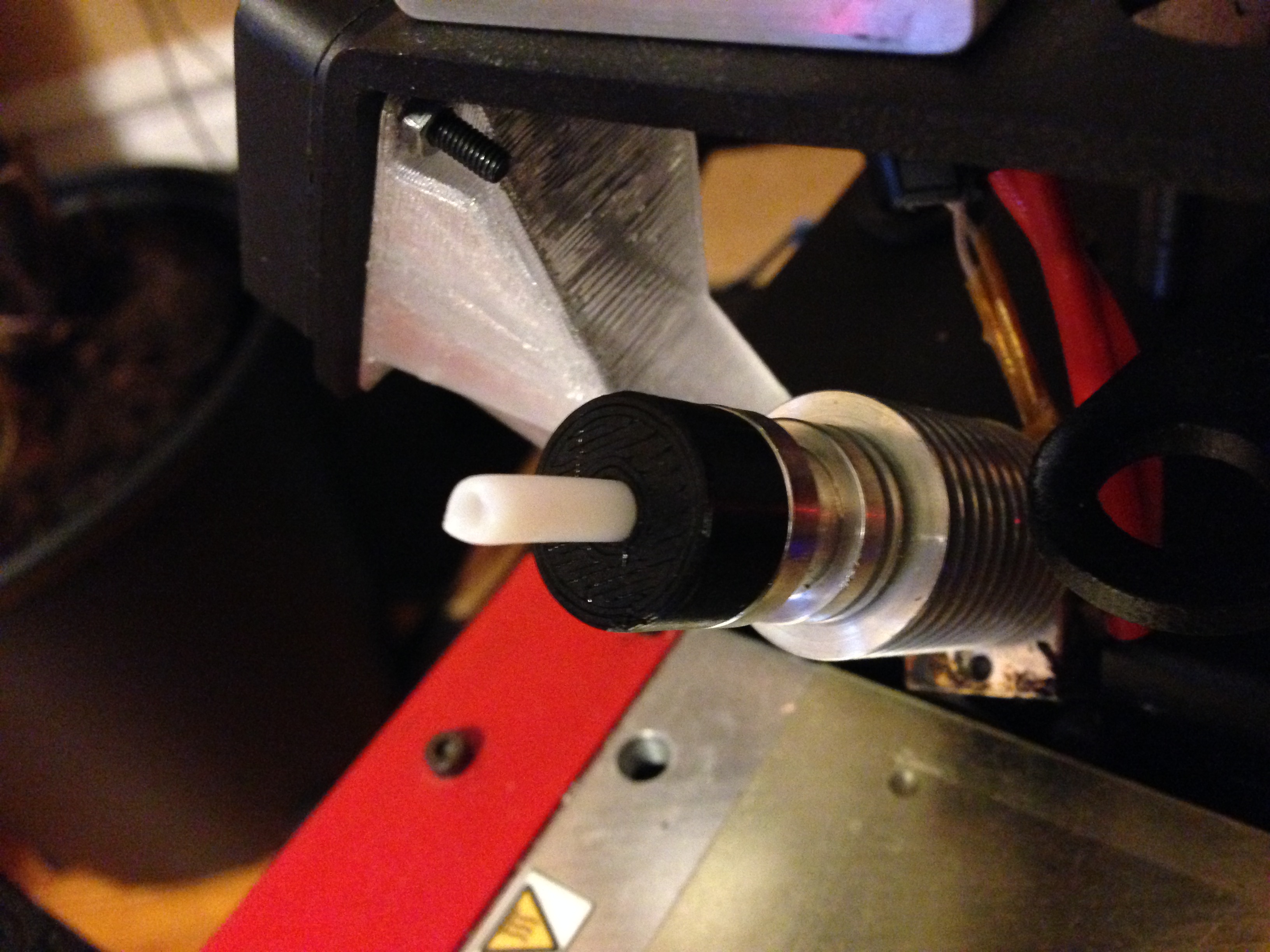 E3Dv6 fan shroud for Printrbot with new hotend adapter