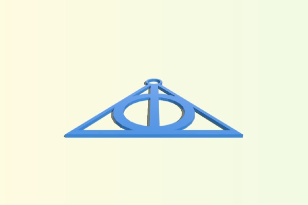 Harry Potter Deathly Hallows | 3d print model