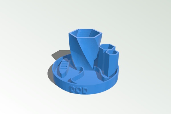 Desk top organiser | 3d print model