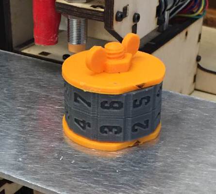 Clicking Life Counter | 3d print model