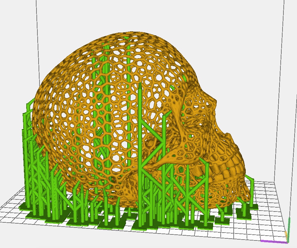Skull (voronoi style)