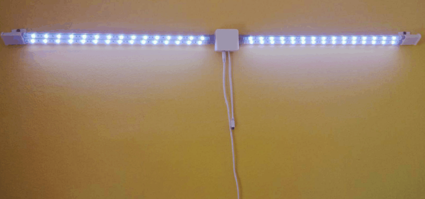 Simple wall light from Tween Light RGB LED strips | 3d print model