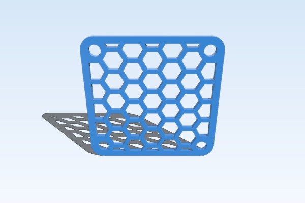 40 mm Fan Grid | 3d print model