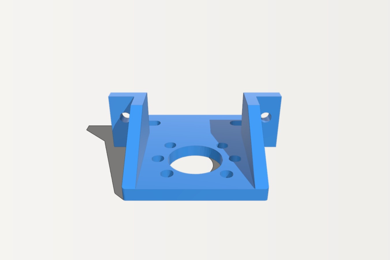 Z nut bracket 20x20 for antibacklash ball screw 1605