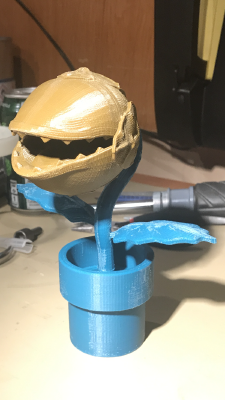 Piranha plant | 3d print model