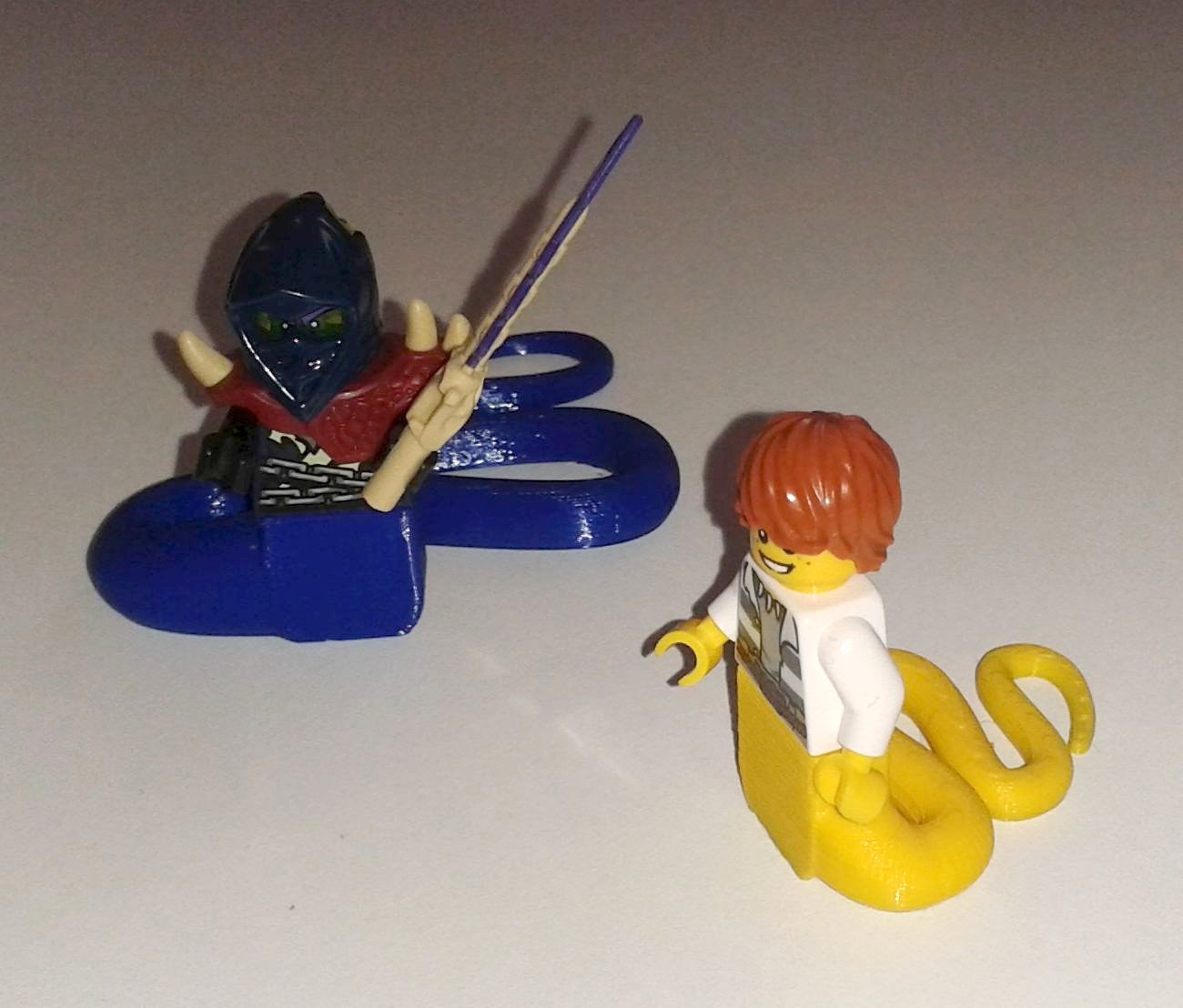 Lego Minifig Compatible Snake Tail