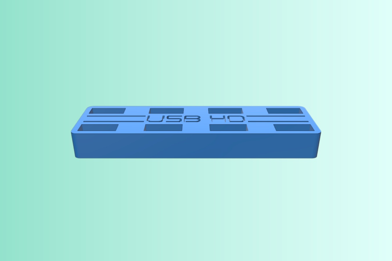 Simple pendrive holder