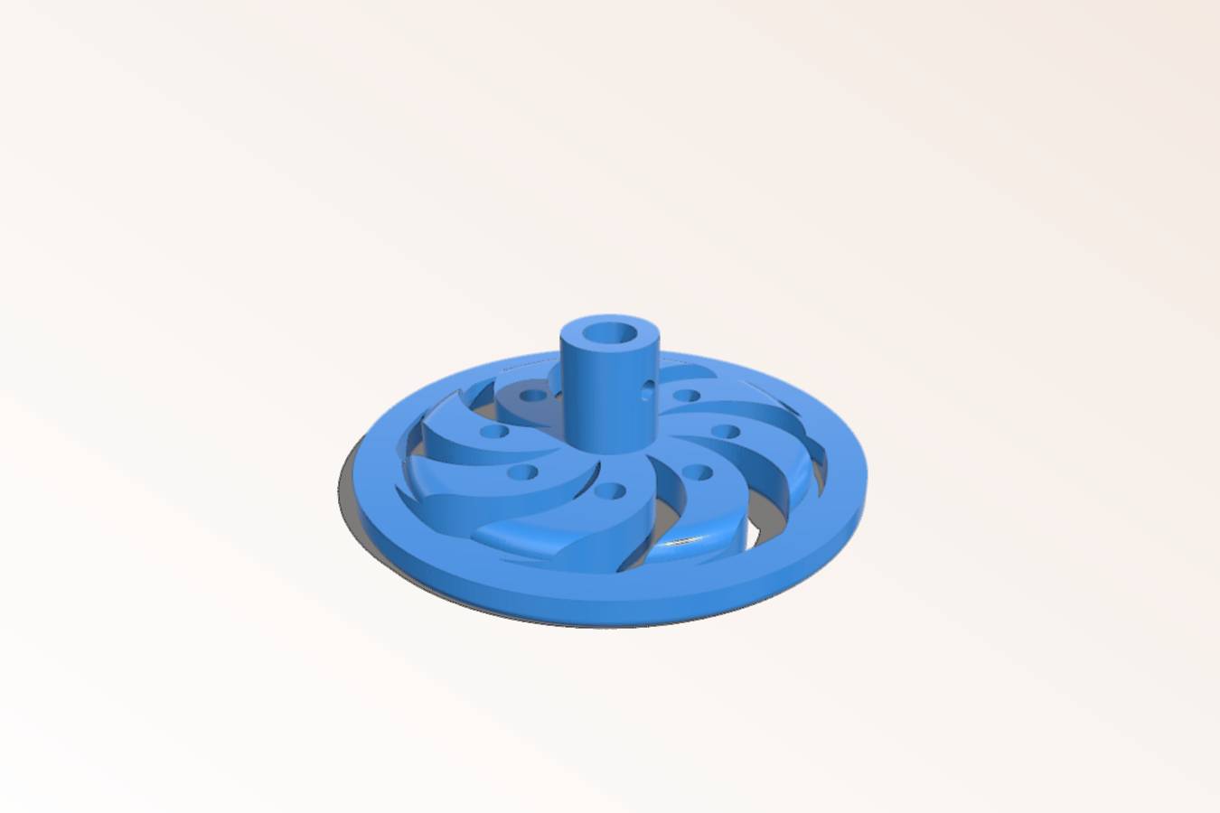 Spur gear adapter for 8 hole  48p94t