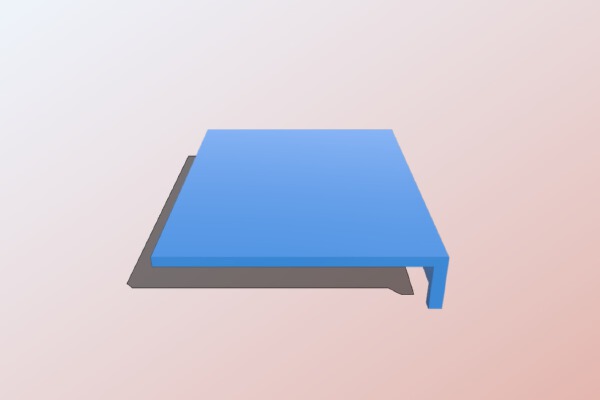 Backspace Lounge Podest | 3d print model