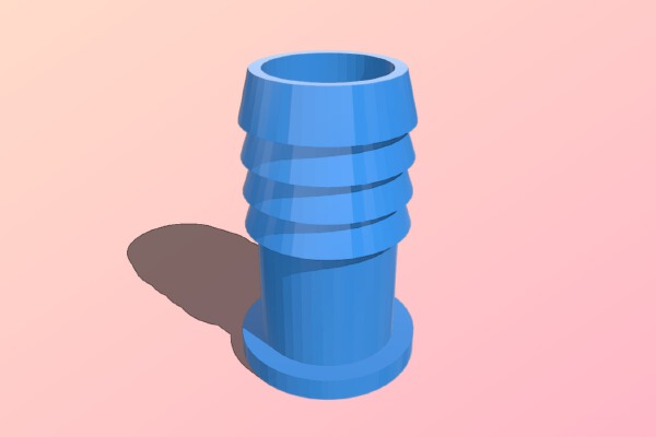 3_4" plug | 3d print model