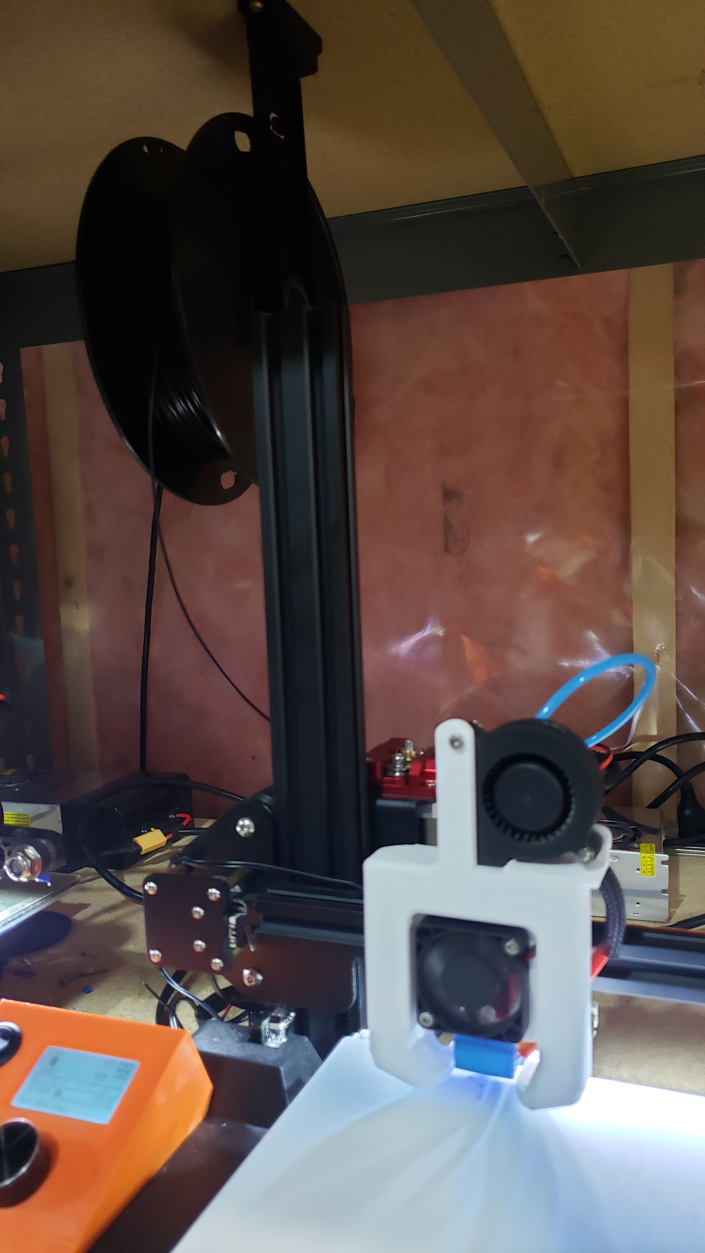 Ender_CR-10 Spool Holder Wall Mount