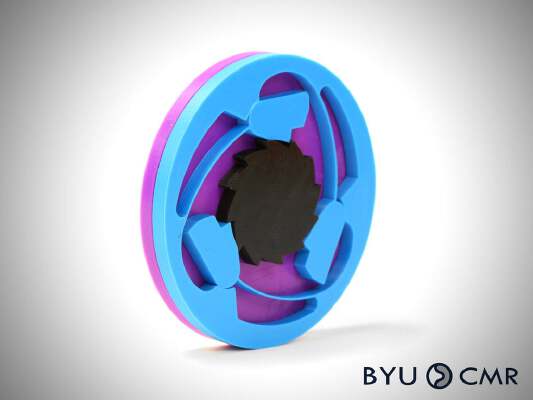 Compliant Overrunning Clutch | 3d print model