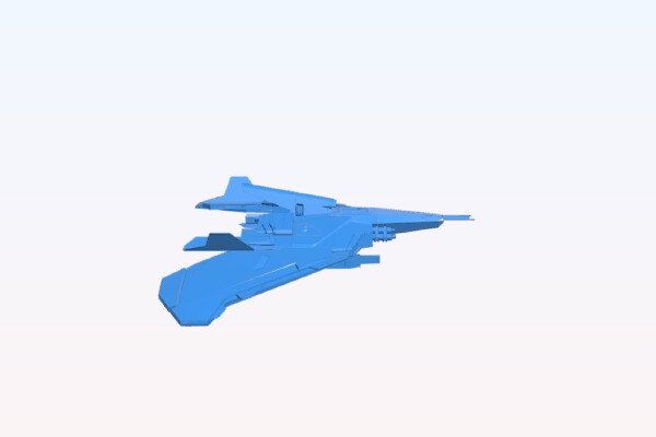 Outrageous Fourtune - Jumpship | 3d print model