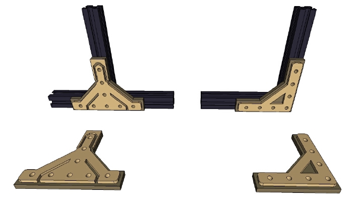Extra Tough Brackets | 3d print model
