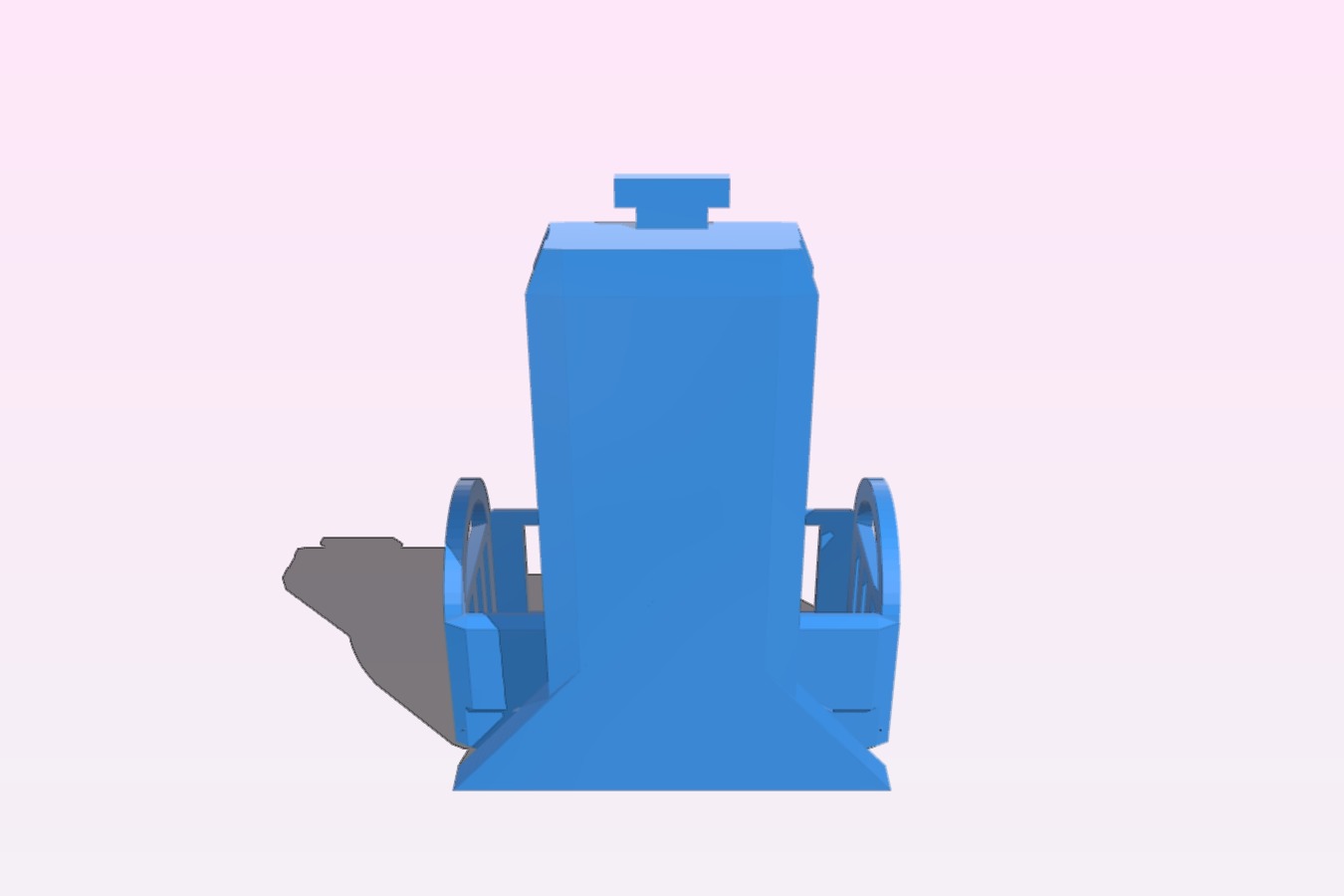 Jerry can holder for M416 Trailer