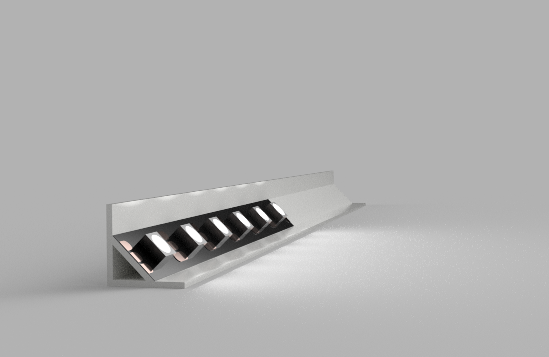 45 Degree LED Mount