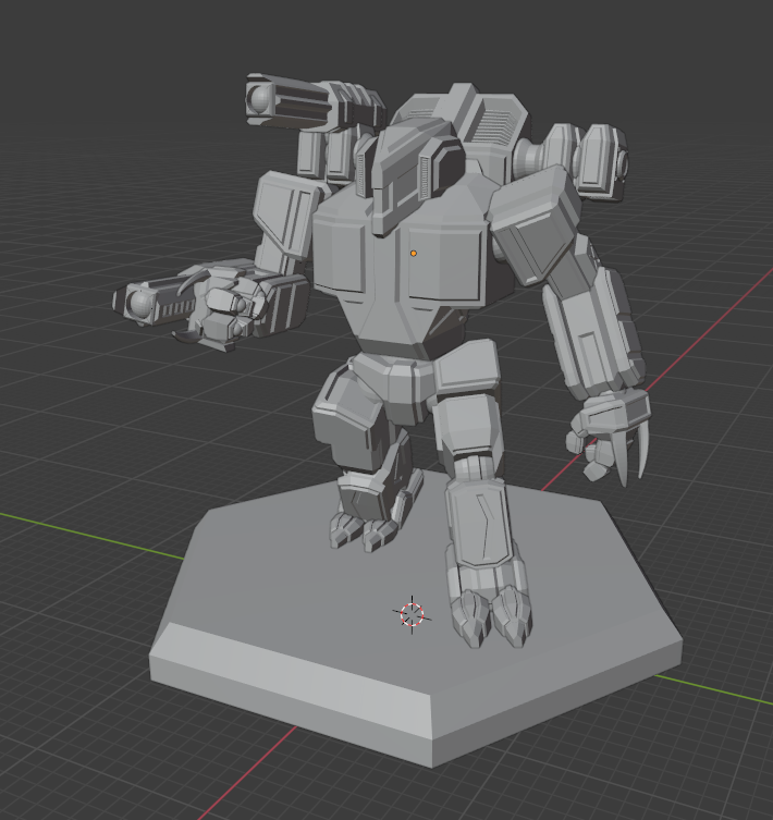 Crimson Hawk Battlemech