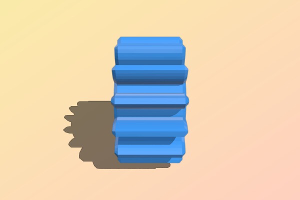 All of my spur gears files in one file | 3d print model