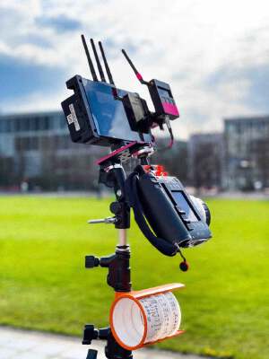 WCU Ring Holder + Sony NP-FM500H Battery Holder | 3d print model