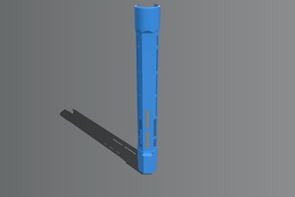 Airsoft Mp5 long handguard | 3d print model