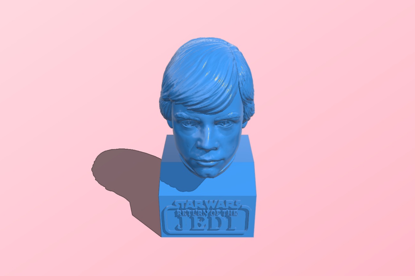 Jedi Luke Skywalker Bust (with base)