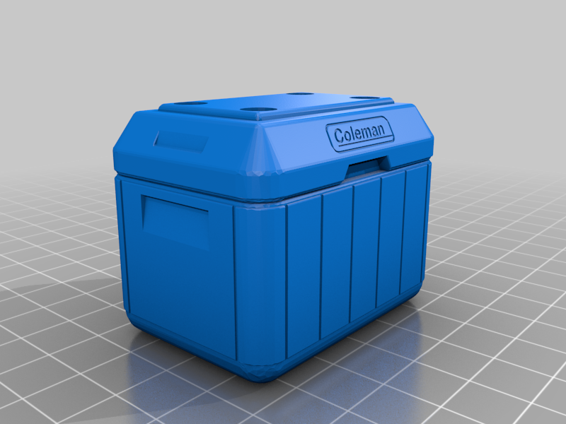 1:10 - Scale Coleman Cooler