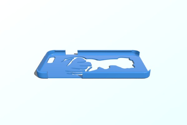 iPhone 6 Basic Case deer | 3d print model
