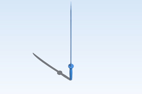 Sword – saber | 3d print model