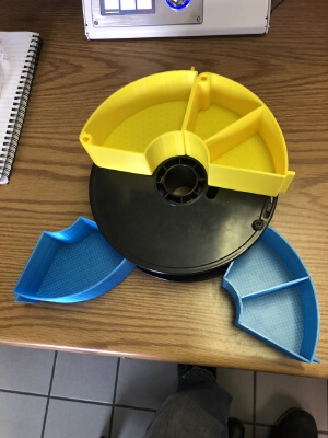 Empty spool storage bin | 3d print model