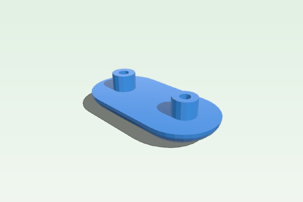 Ideal Standard - Paracolpi Bianco EUR per sedile Esedra _ Newson _ Cantica | 3d print model