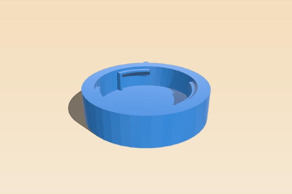 Nikon 1  Rear  lens cap | 3d print model