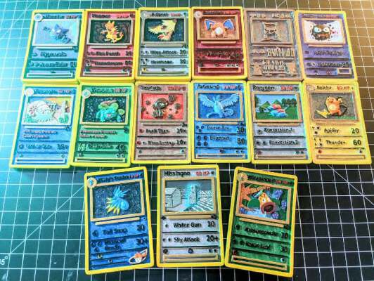 3D Printable Pokemon Cards (Part 3) | 3d print model
