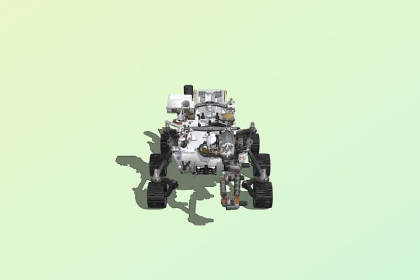 NASA Perseverance Rover (From Website) | 3d print model