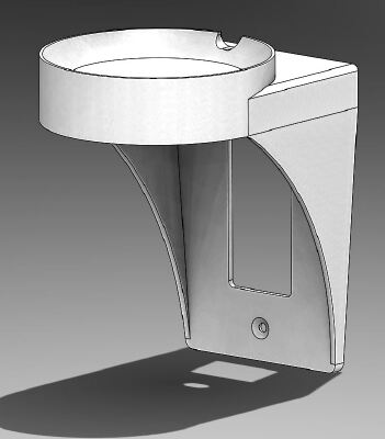 Google Home Mini Outlet Cover | 3d print model