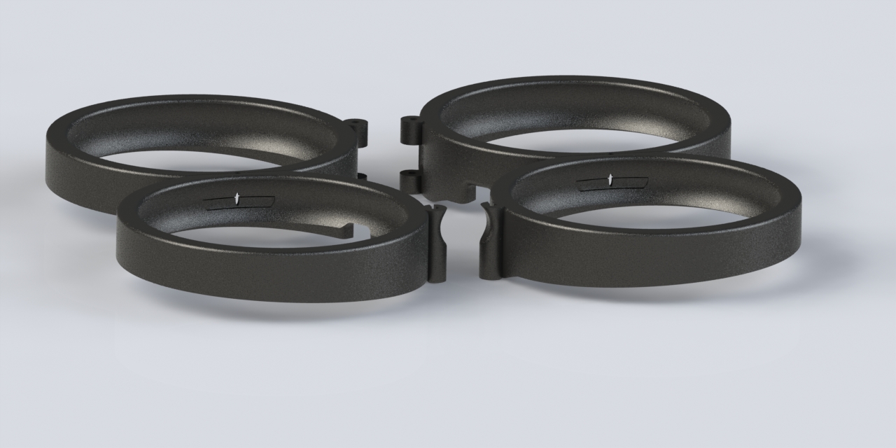 Martian II Ducts 5" fvp quad