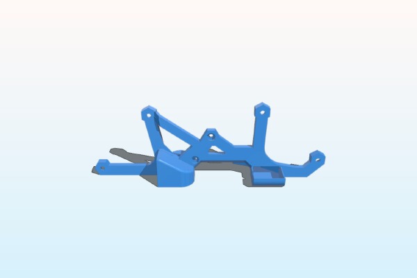 Prusa MK3S Bondtech BMG Dual Fan Duct | 3d print model