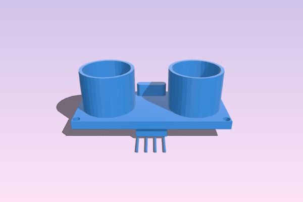 Ultrasonic sensor | 3d print model