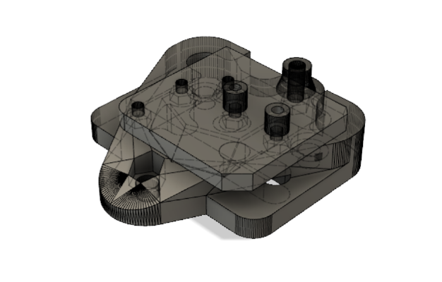 Quick tool change for Alfawise U30 | 3d print model