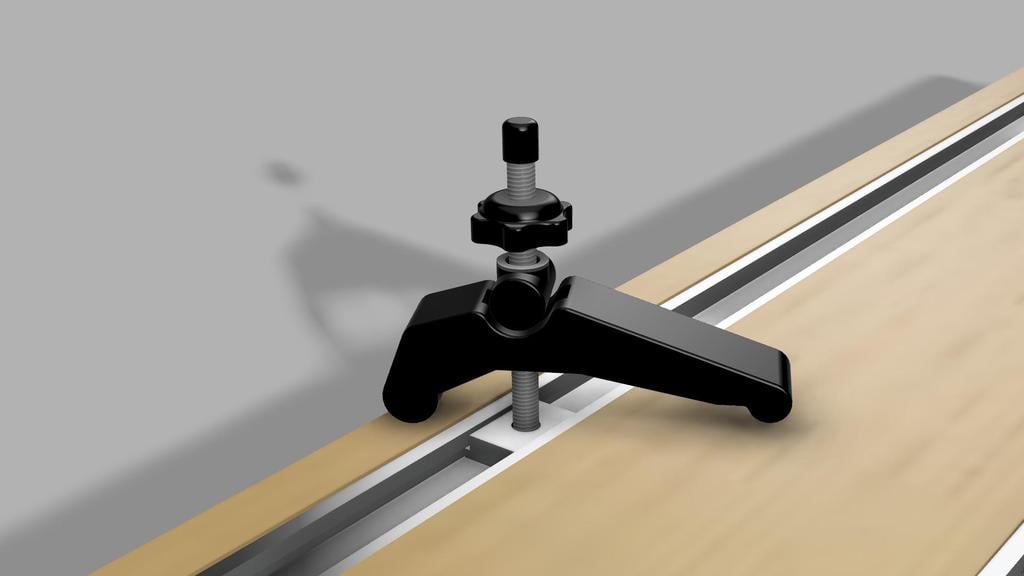 CNC hold-down clamp